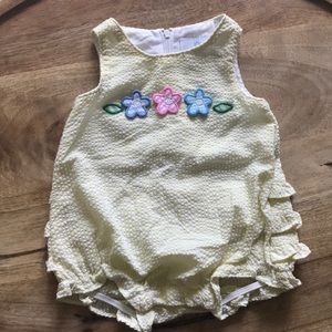 Florence Eiseman Seersucker Bubble Romper